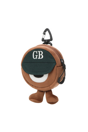 (U) Bear Circle Ball Pouch_GREEN-a