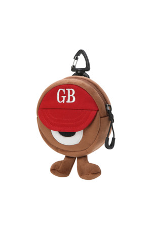 (U) Bear Circle Ball Pouch_RED-a