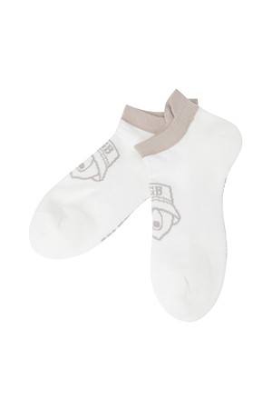 (W) Character Ankle Socks_WHITE-a