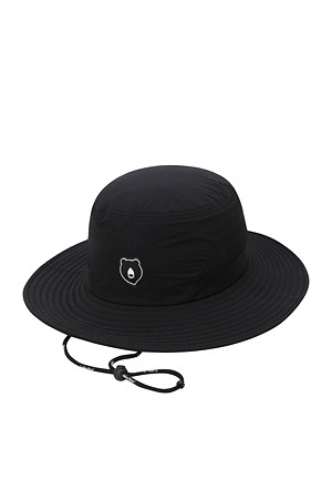 (U) Side mesh Bucket Hat_BLACK-a