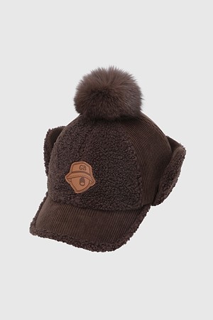 (여성) Corduroy Fleece Hybrid Winter Cap