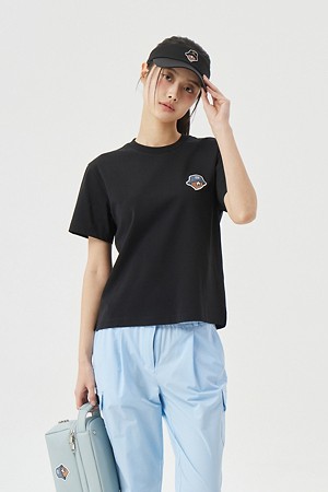 (M) Back Graphic Crew-neck T-shirt