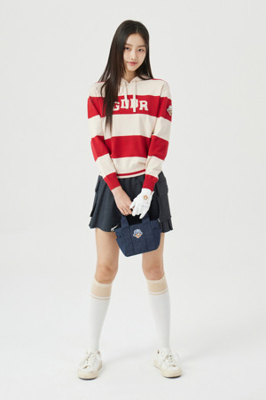 (W) Side Pleated Skirt			 					