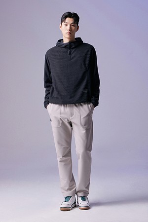 (남성) Brushed Essential Tapered Pants_GREY-a