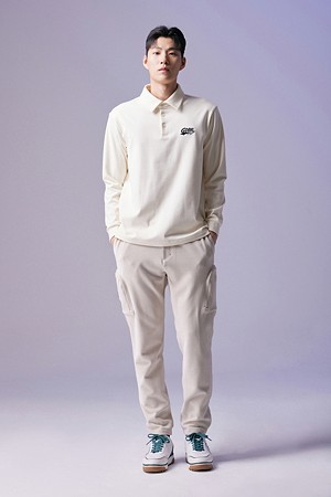 (남성) Corduroy Zipper Cargo Jogger Pants