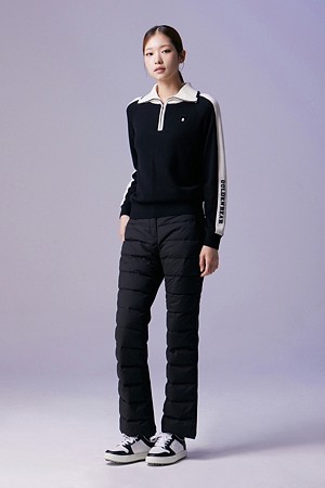 (여성) Quilted Down Semi Boots-cut Pants