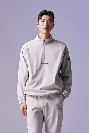 (남성) Brushed Back Half-Zip Pullover