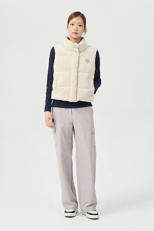 (여성) Brushed Semi Wide Pants