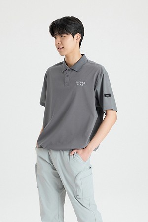 (M) Airdot Collar T-shirt
