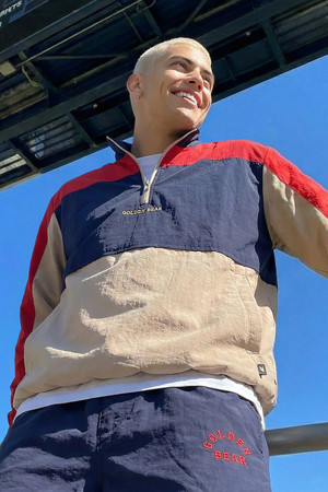 (M) Color Blocked Anorak_RED-a