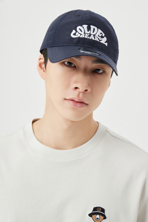 (GB X NEWERA) 940 Arch Logo Nylon Ball Cap					 					 					_NAVY-a