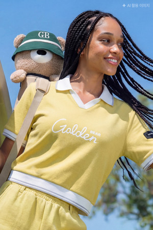 (W) Open Collar Short Sleeve Sweat Shirt					 					 					