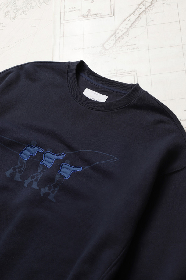 HENRY COTTON'S - 스웨트셔츠 - [Fly Fishing Club] Artwork Sweatshirt