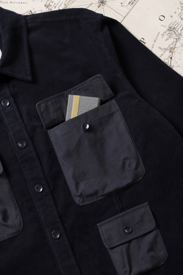 HENRY COTTON'S - 긴팔셔츠 - [Fly Fishing Club] Corduroy Fishing Shirt