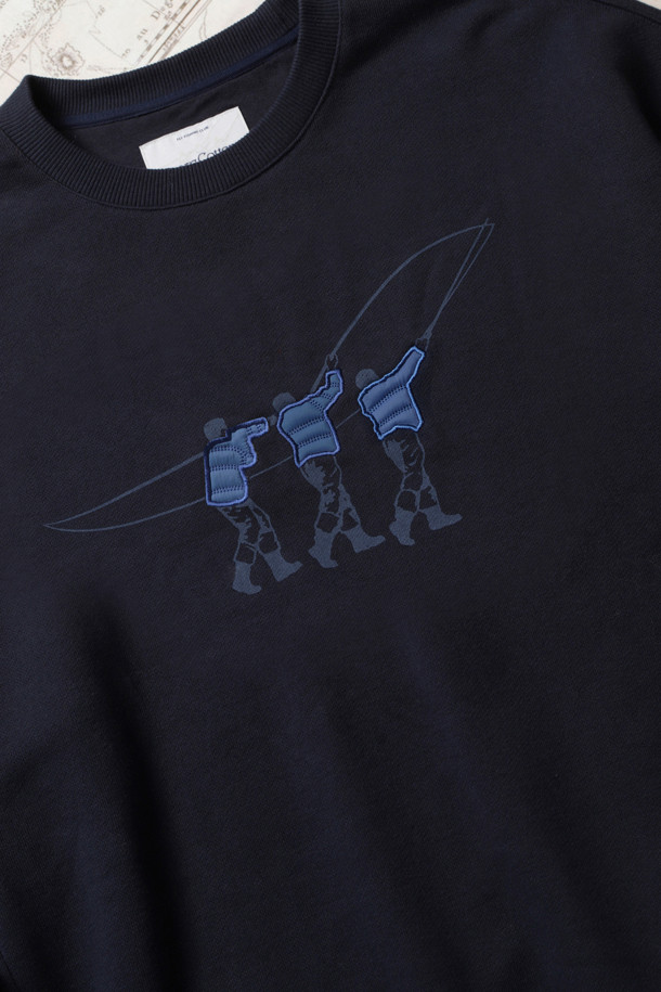 HENRY COTTON'S - 스웨트셔츠 - [Fly Fishing Club] Artwork Sweatshirt