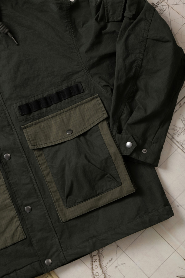 HENRY COTTON'S - 블루종/점퍼 - [Fly Fishing Club] Garment dyed fishing jumper