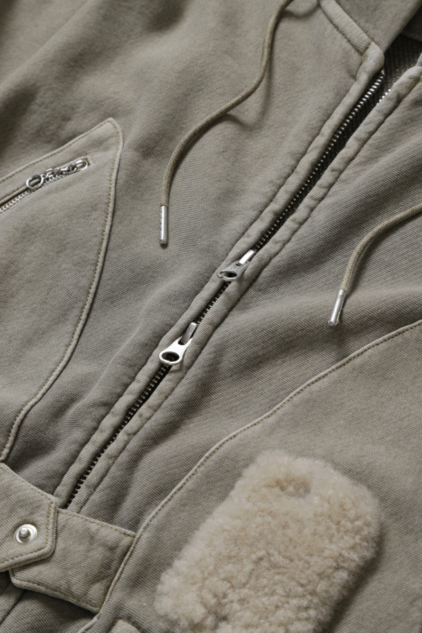 HENRY COTTON'S - 블루종/점퍼 - [FFC]★ [Henry Cotton's x Spectator] Garment dyed Full-zip Parka-F