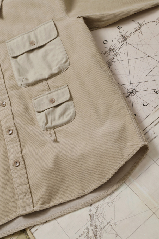 HENRY COTTON'S - 긴팔셔츠 - [Fly Fishing Club] Corduroy Fishing Shirt