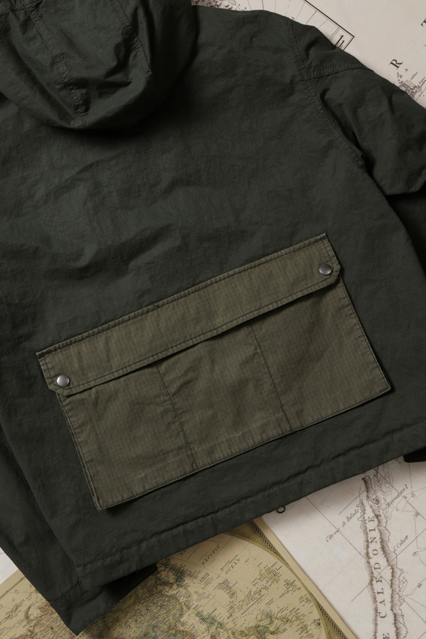 HENRY COTTON'S - 블루종/점퍼 - [Fly Fishing Club] Garment dyed fishing jumper