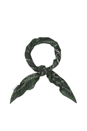 [Fly Fishing Club] Green Petit Scarf