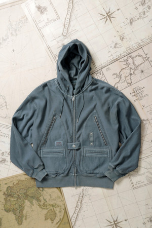 [FFC]★ [Henry Cotton's x Spectator] Garment dyed Full-zip Parka-F