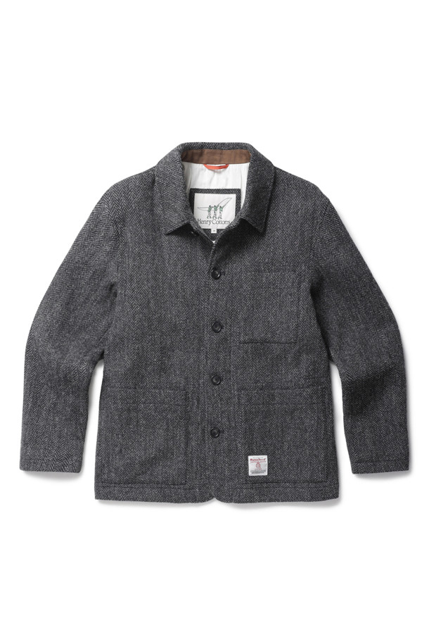 HENRY COTTON'S - 사파리/필드자켓 - [Imported Fabric] Harris Tweed 울 초어 자켓