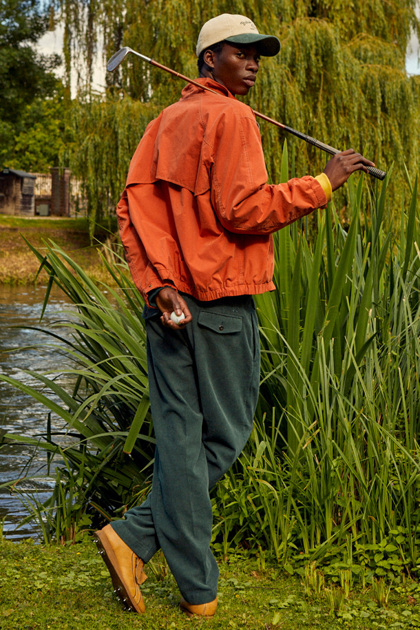 HENRY COTTON'S - 블루종/점퍼 - [British Sporting Club] Lining artwork stitch jumper