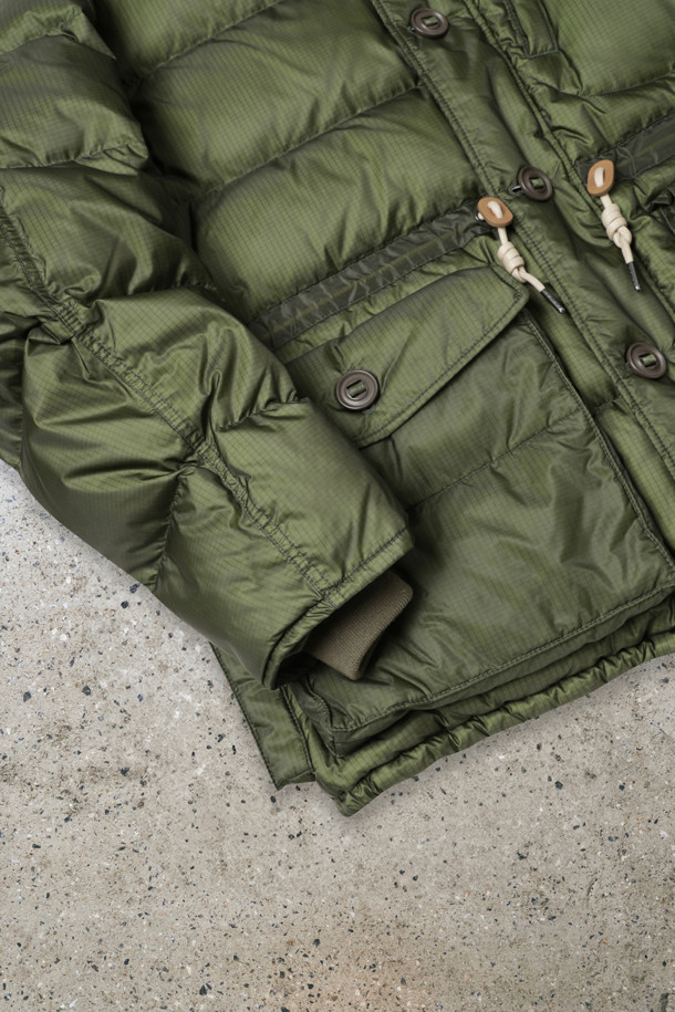 HENRY COTTON'S - 다운/패딩 - [Fly Fishing Club] Waxed ripstop down parka