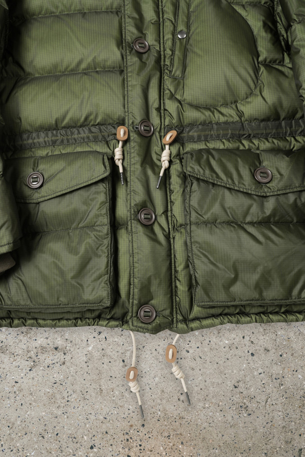 HENRY COTTON'S - 다운/패딩 - [Fly Fishing Club] Waxed ripstop down parka