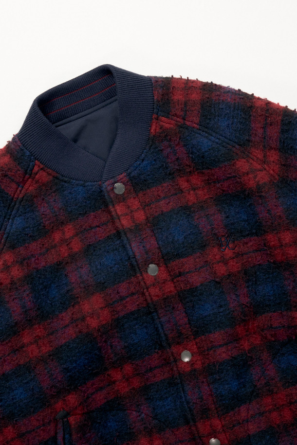 HENRY COTTON'S - 블루종/점퍼 - [British Sporting Club] Casentino wool reversible jacket