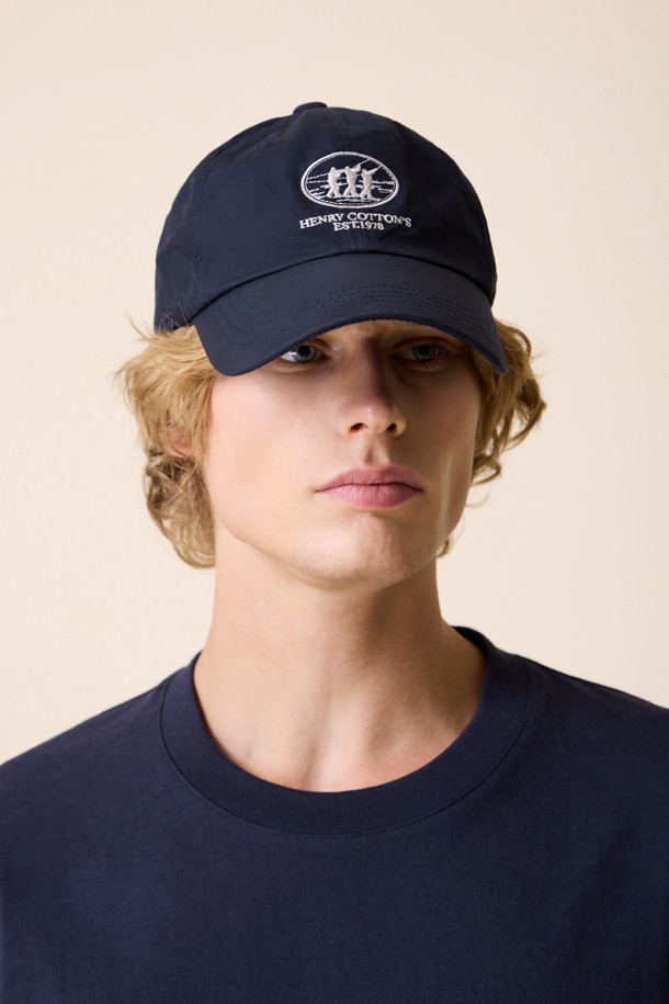 HENRY COTTON'S - 모자 - [Fly Fishing Club] Navy Ball Cap