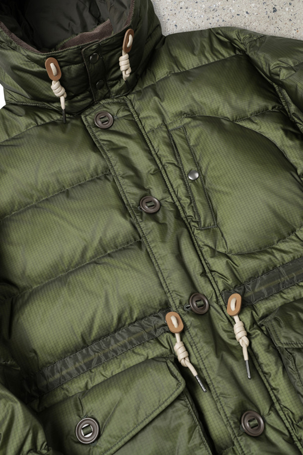 HENRY COTTON'S - 다운/패딩 - [Fly Fishing Club] Waxed ripstop down parka