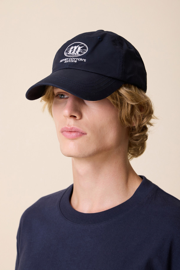 HENRY COTTON'S - 모자 - [Fly Fishing Club] Navy Ball Cap