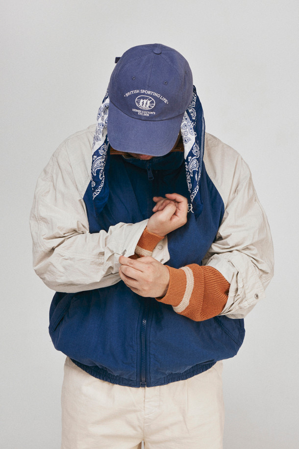 HENRY COTTON'S - 점퍼 - [British Sporting Club] Color Block Blouson