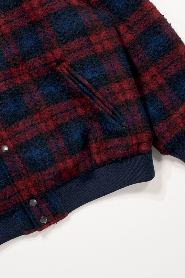 HENRY COTTON'S - 블루종/점퍼 - [British Sporting Club] Casentino wool reversible jacket