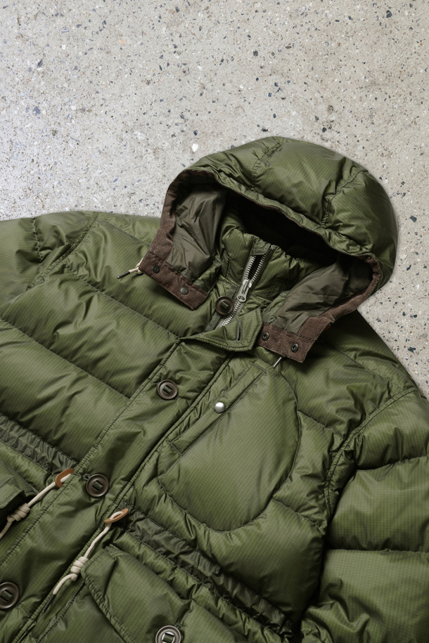 HENRY COTTON'S - 다운/패딩 - [Fly Fishing Club] Waxed ripstop down parka