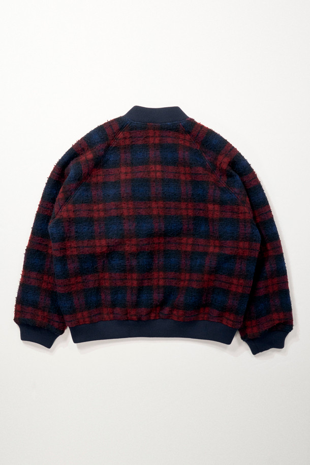 HENRY COTTON'S - 블루종/점퍼 - [British Sporting Club] Casentino wool reversible jacket