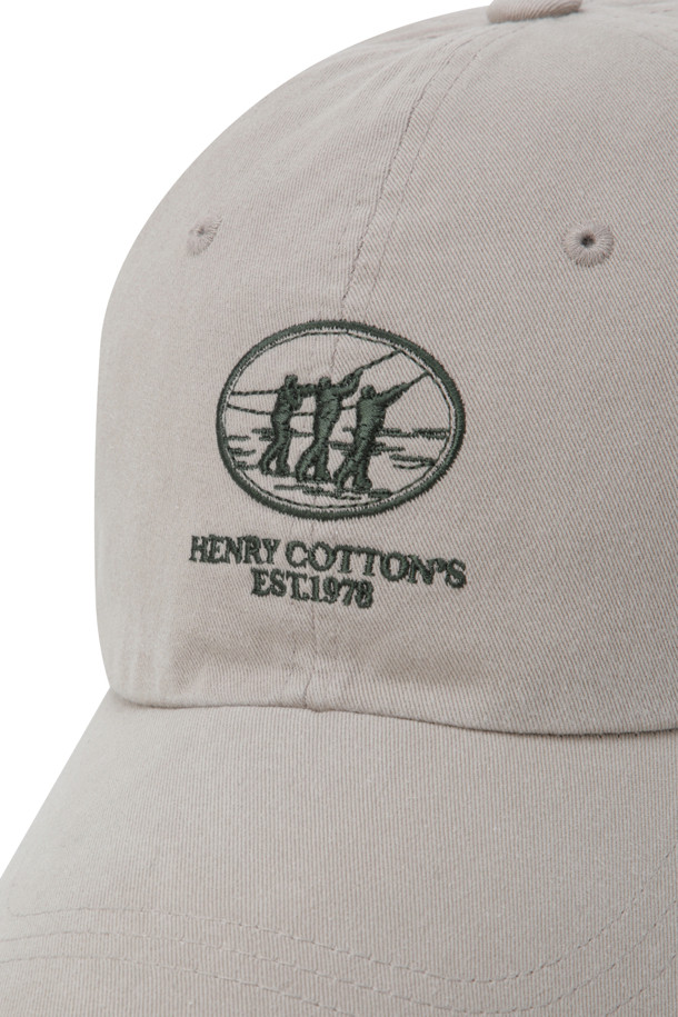 HENRY COTTON'S - 모자 - (FFC)  Beige Ball Cap