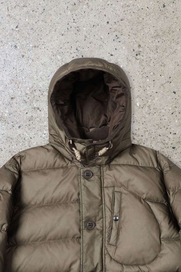 HENRY COTTON'S - 다운/패딩 - [Fly Fishing Club] Waxed ripstop down parka