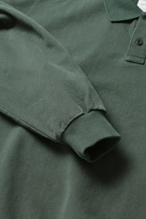 HENRY COTTON'S - 스웨트셔츠 - [British Sporting Club] Washing collar sweatshirt