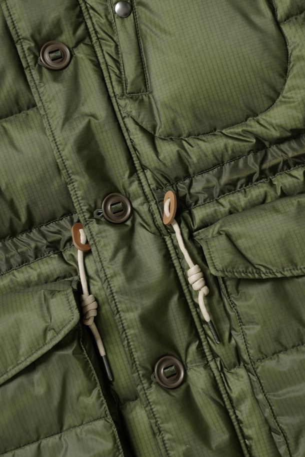 HENRY COTTON'S - 다운/패딩 - [Fly Fishing Club] Waxed ripstop down parka