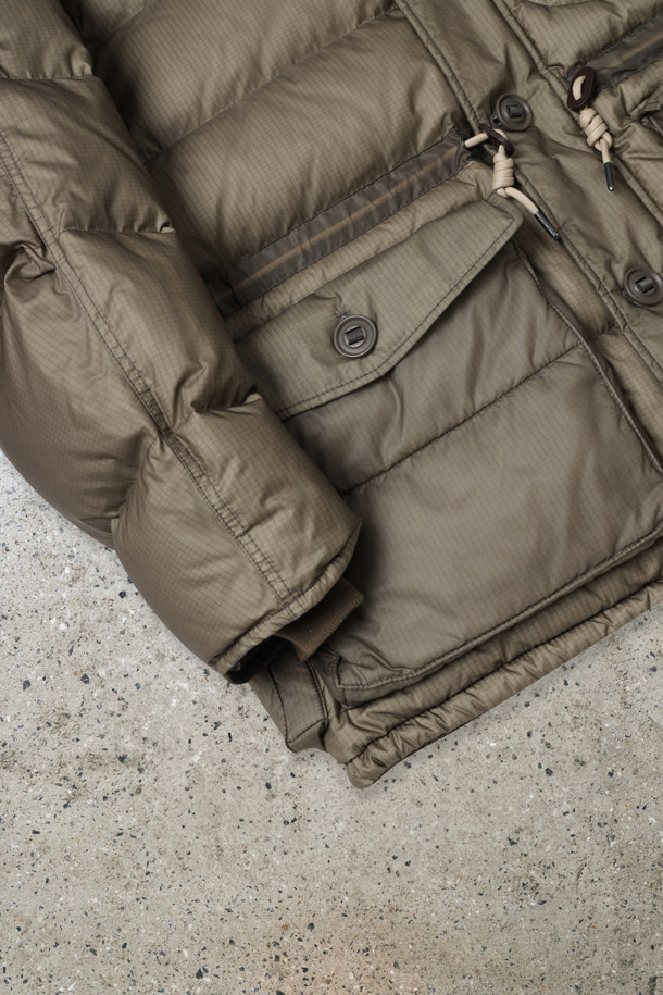 HENRY COTTON'S - 다운/패딩 - [Fly Fishing Club] Waxed ripstop down parka