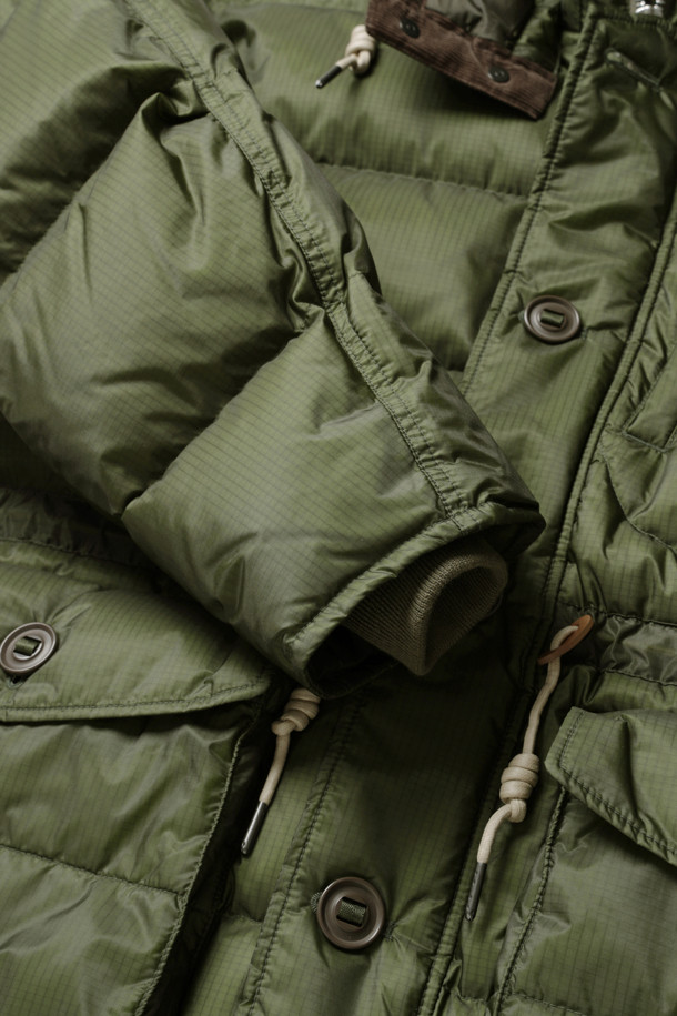 HENRY COTTON'S - 다운/패딩 - [Fly Fishing Club] Waxed ripstop down parka