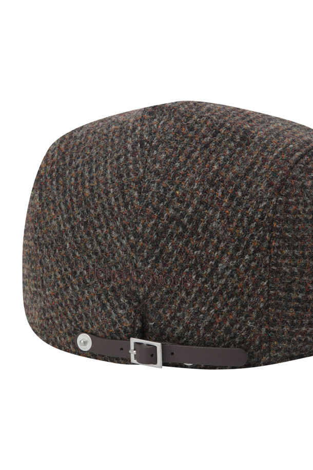 HENRY COTTON'S - 모자 - (Imported Fabric) Harris Tweed 울체크 헌팅캡