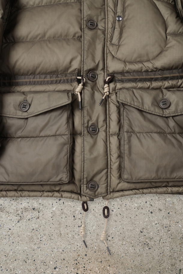 HENRY COTTON'S - 다운/패딩 - [Fly Fishing Club] Waxed ripstop down parka