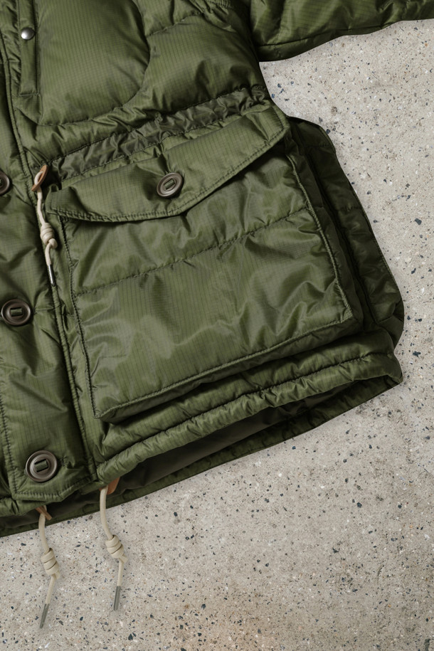 HENRY COTTON'S - 다운/패딩 - [Fly Fishing Club] Waxed ripstop down parka