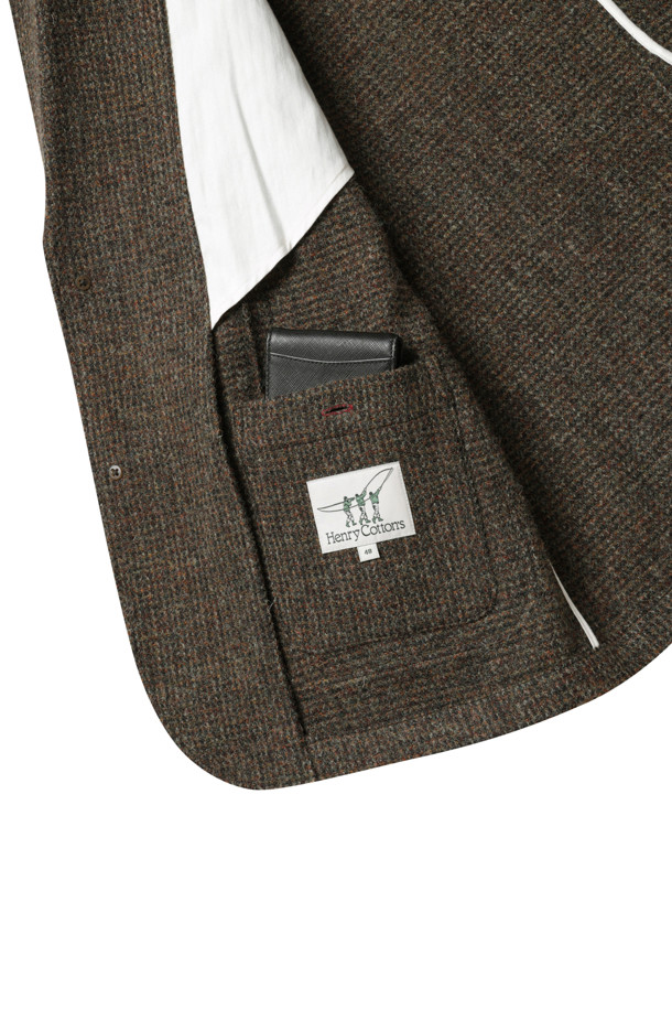 HENRY COTTON'S - 수트/블레이저자켓 - [Imported Fabric] Harris Tweed 울 자켓