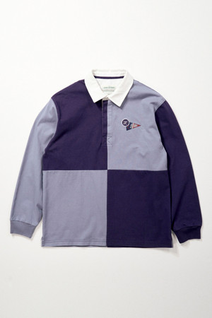 [British Sporting Club] Color plaid polo