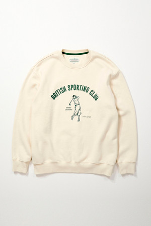 [British Sporting Club] Vintage artwork sweatshirt