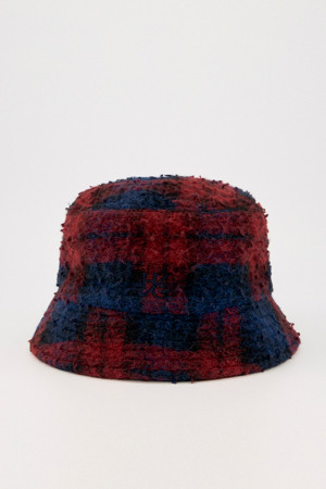 [British Sporting Club] Casentino Check Bucket Hat